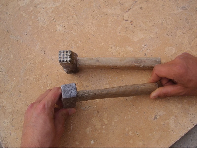 Jura Beige Limestone Bush-hammer